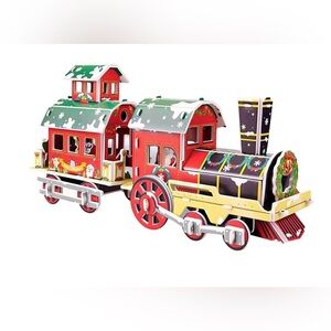 3D Christmas Train Puzzle 48 Pieces